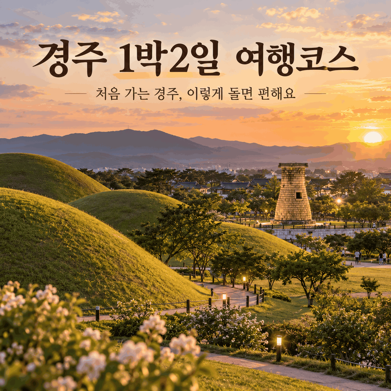 경주 1박2일 여행코스