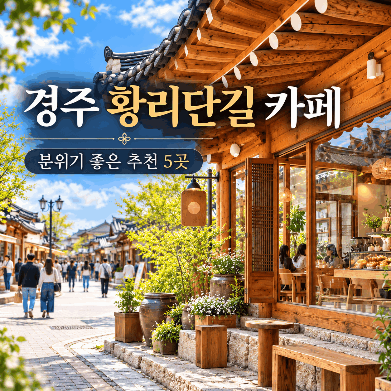 경주 황리단길 카페